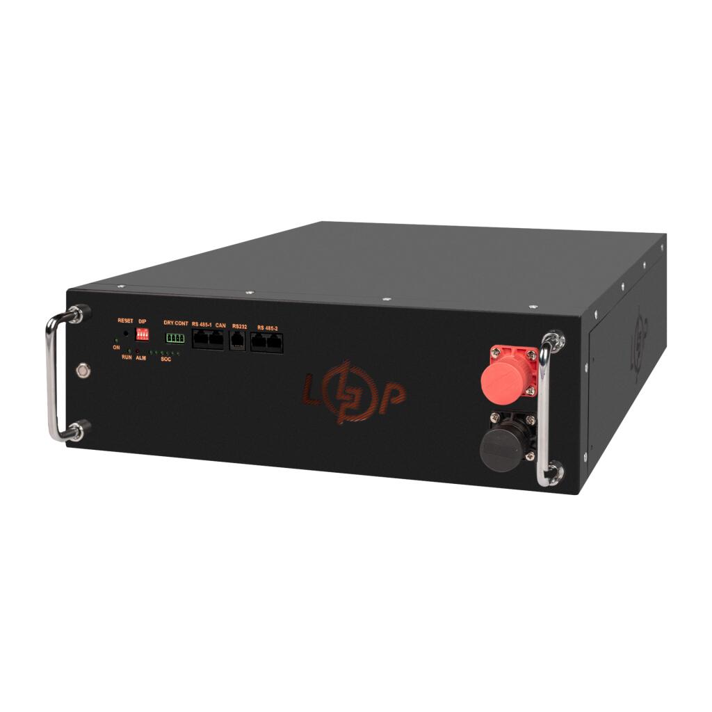 Акумулятор LP LiFePO4 51,2V - 100 Ah (5120Wh) (BMS JK 100A/50А) RM RS485/CAN BL - Зображення 4