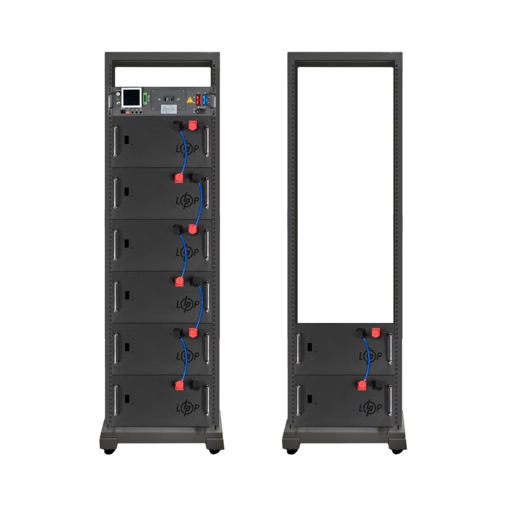 Аккумулятор LP LiFePO4 Battery HVM 409,6V 280Ah (114688 Wh) BMS 125А AB Lrack black - Изображение 1
