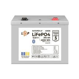 Аккумулятор LP LiFePO4 12,8V - 314 Ah (4019Wh) (BMS 200A/100А) Метал Smart BT