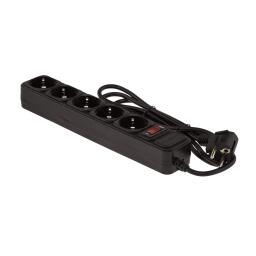 Сетевой фильтр LP-X5 1.8 м Black (OEM)