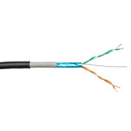 Кабель экранированный для наружной прокладки LP CU Cat.5e FTP 2x2x0.50 мм 305 м