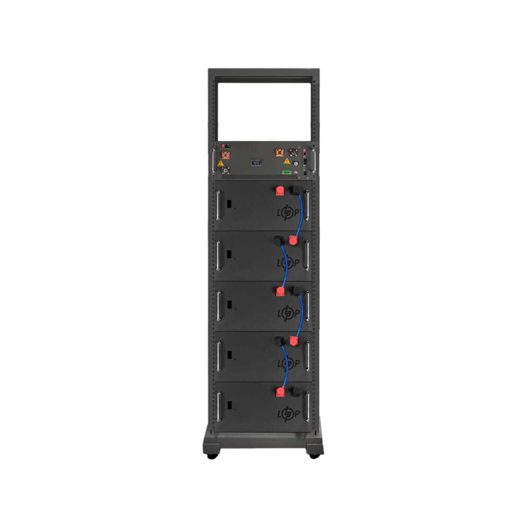 Аккумулятор LP LiFePO4 Battery HVM 256V 280Ah (71680 Wh) BMS 125А AB Lrack black - Изображение 1