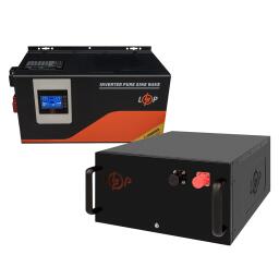 Комплект резервного питания LogicPower ИБП 2000W + литиевая (LiFePO4) батарея 7168Wh