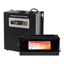 Комплект резервного питания для котла ИБП + литиевая (LiFePO4) батарея (UPS W2500VA + АКБ LiFePO4 2600W)