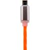 Кабель USB - micro USB 1м Or (силикон) оранжевый / Ret - Изображение 2