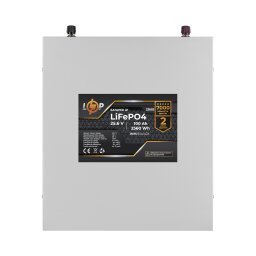 Аккумулятор LP LiFePO4 25,6V - 100 Ah (2560Wh) (BMS 80A/40А) металл null
