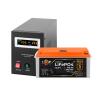 Комплект резервного живлення LP (LogicPower) ДБЖ + літієва (LiFePO4) батарея (UPS B800 + АКБ LiFePO4 1792W) - Зображення 1