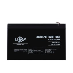 Тяговый свинцово-кислотный аккумулятор LP 6-DZM-9 Ah 