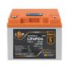 Акумулятор LP LiFePO4 LCD 12V (12,8V) - 50 Ah (640Wh) (BMS 50A/25A) пластик - Зображення 2