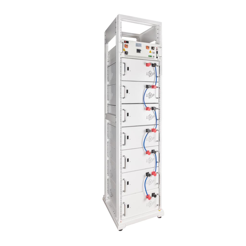 Высоковольтный аккумулятор LP LiFePO4 Battery HVM 358,4V 280Ah (100352 Wh) BMS 125А AB Lrack white - Изображение 4