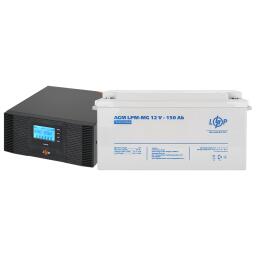 Комплект резервного питания ИБП + мультигелевая батарея (UPS B1500 + АКБ MG 1800W)
