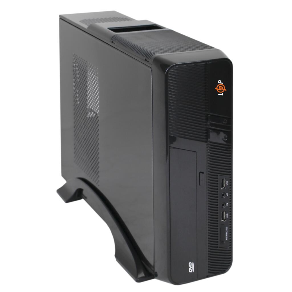 Компьютерный корпус LP S605 BK 400W Slim 2xUSB 2.0 - Изображение 2