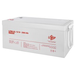 Аккумулятор гелевый LPM-GL 12V - 280 Ah null