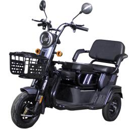 Электрический мопед AGAMI xk 650W/60V/20AH (DZM) (черный)