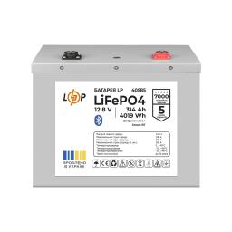 Акумулятор LP LiFePO4 12,8V - 314 Ah (4019Wh) (BMS 200A/100А) Метал Smart BT