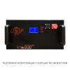 Аккумулятор LP LiFePO4 51,2V - 160 Ah (8192Wh) (BMS 200A/100А) LCD металл RM Smart RS485/CAN - Изображение 2