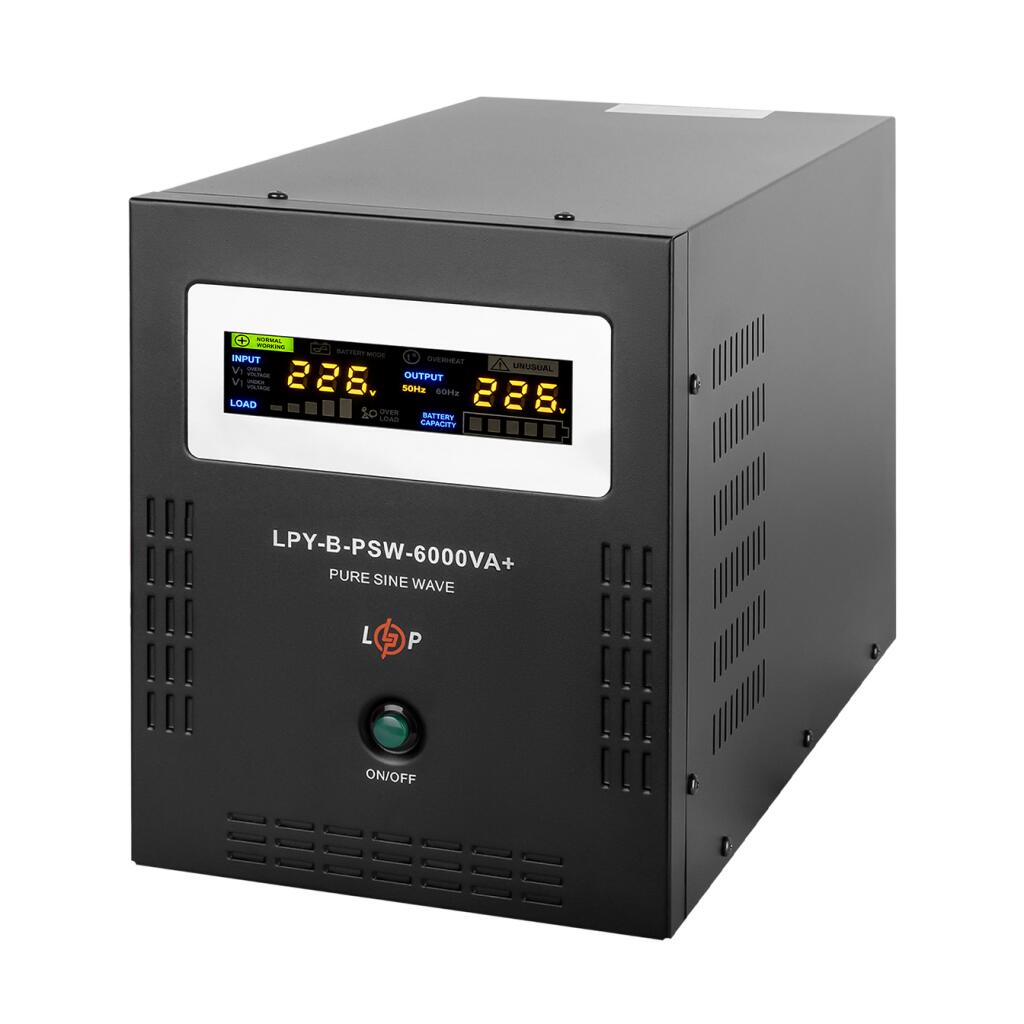 Комплект резервного питания для котла ИБП + литиевая (LiFePO4) батарея (UPS B6000VA + АКБ LiFePO4 1160W) - Изображение 3
