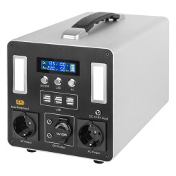 Многофункциональная портативная зарядная станция LP CHARGER MPPT 1000 Max (1000W, 960Wh) null