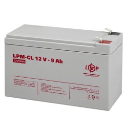 Акумулятор гелевий LPM-GL 12V - 9 Ah null