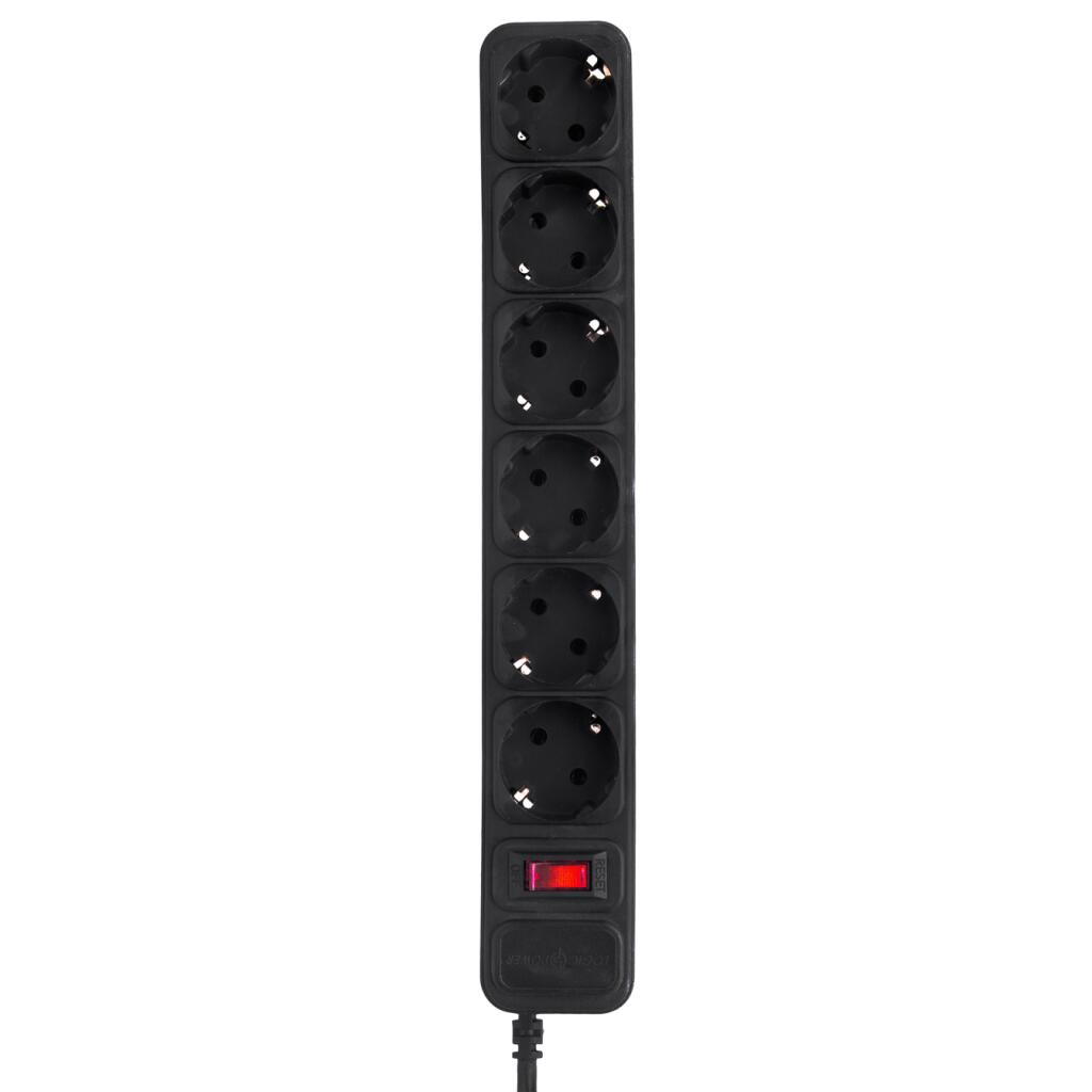 Сетевой фильтр LP-X6 1.8 м Black - Изображение 3
