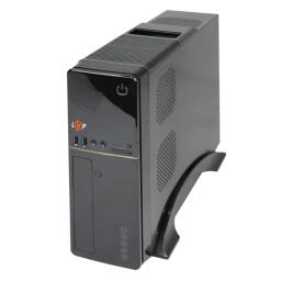 Компьютерный корпус LP S607 BK 400W Slim 2хUSB 2.0