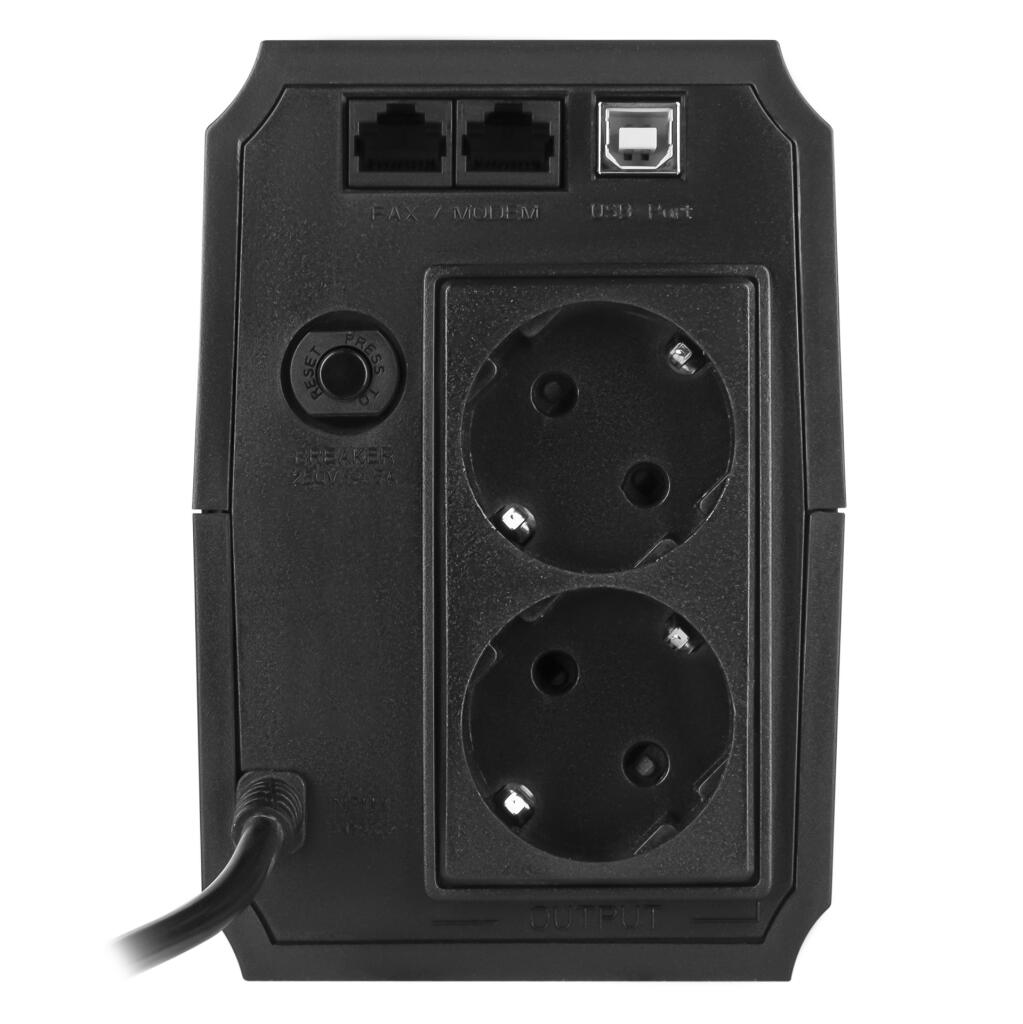 Джерело безперебійного живлення (ДБЖ) LPМ U850VA-P (510Вт) - Зображення 4