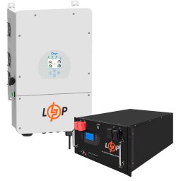 Комплект резервного питания LogicPower ИБП 8000W + литиевая (LiFePO4) батарея 11776Wh