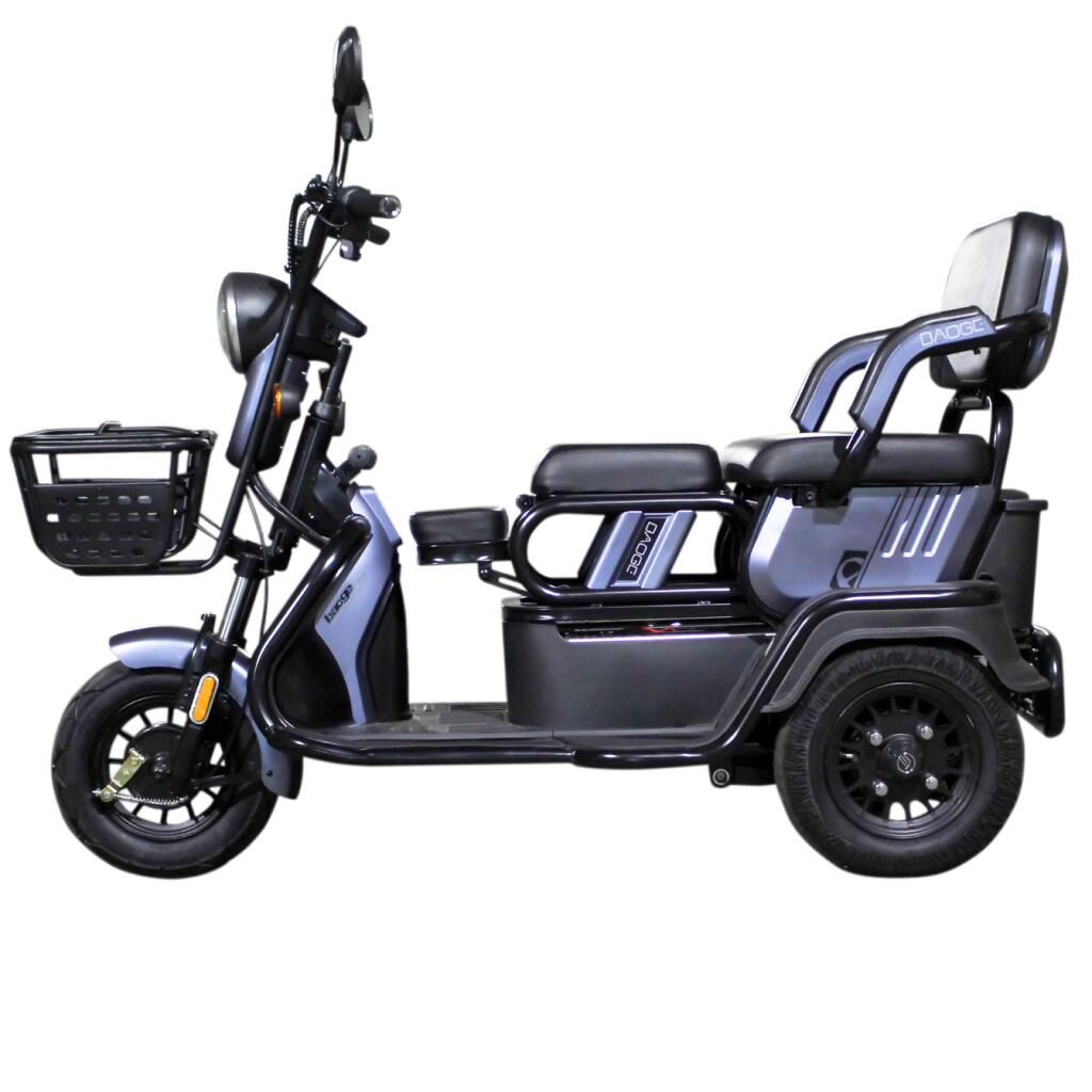 Электрический мопед AGAMI xk 650W/60V/20AH (DZM) (черный) - Изображение 3