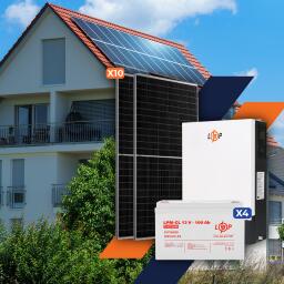 Солнечная электростанция (СЭС) Стандарт 5kW АКБ 4.8kWh Gel 100 Ah