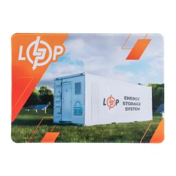 Коврик для мыши малый LP из BESS (350x250x3)