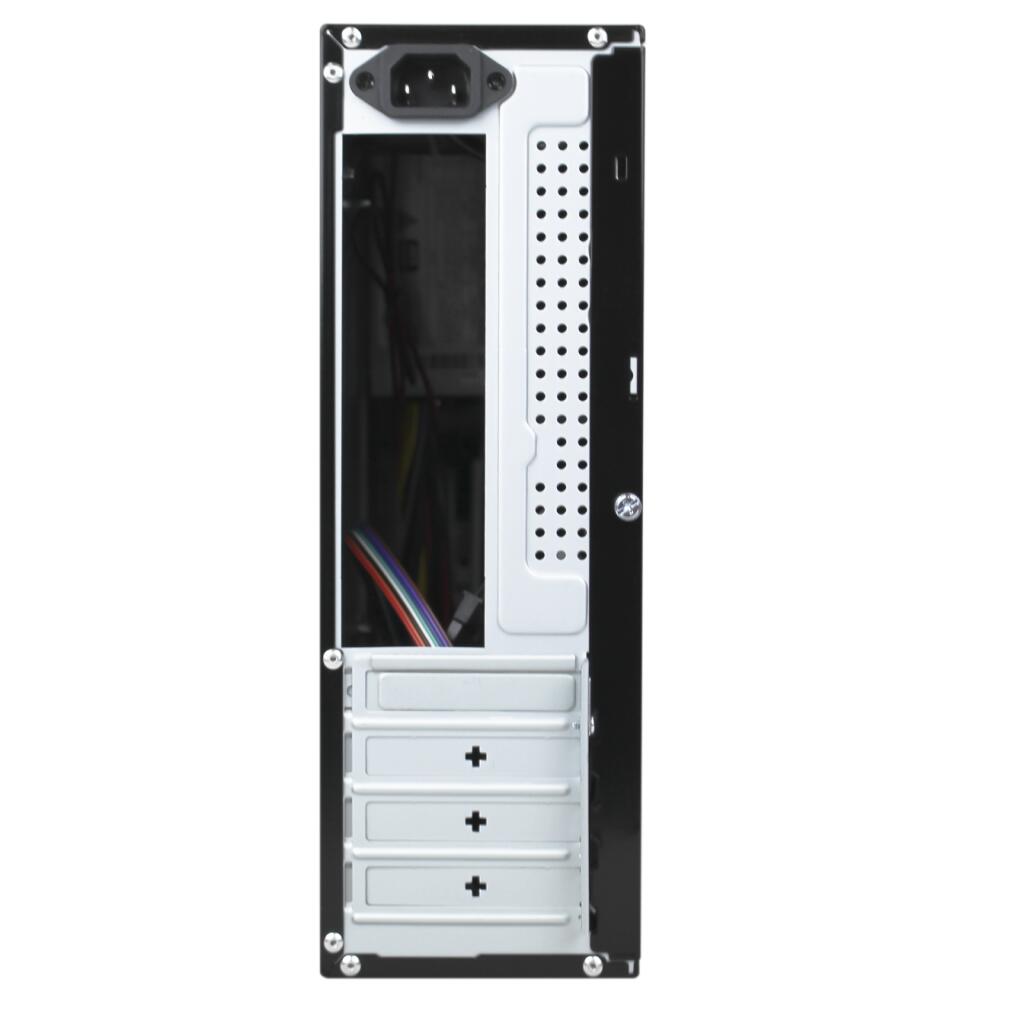 Комп'ютерний корпус LP S607 BK 400W Slim 2хUSB 2.0 - Зображення 6