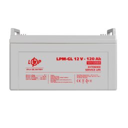 Аккумулятор гелевый LPM-GL 12V - 120 Ah null