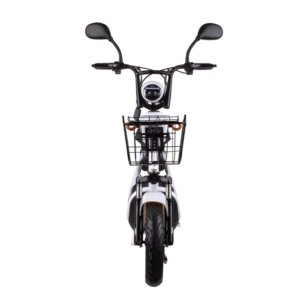 Электрический мопед CITY gy-4 350W/48V/20AH(GL) (белый) - Изображение 5