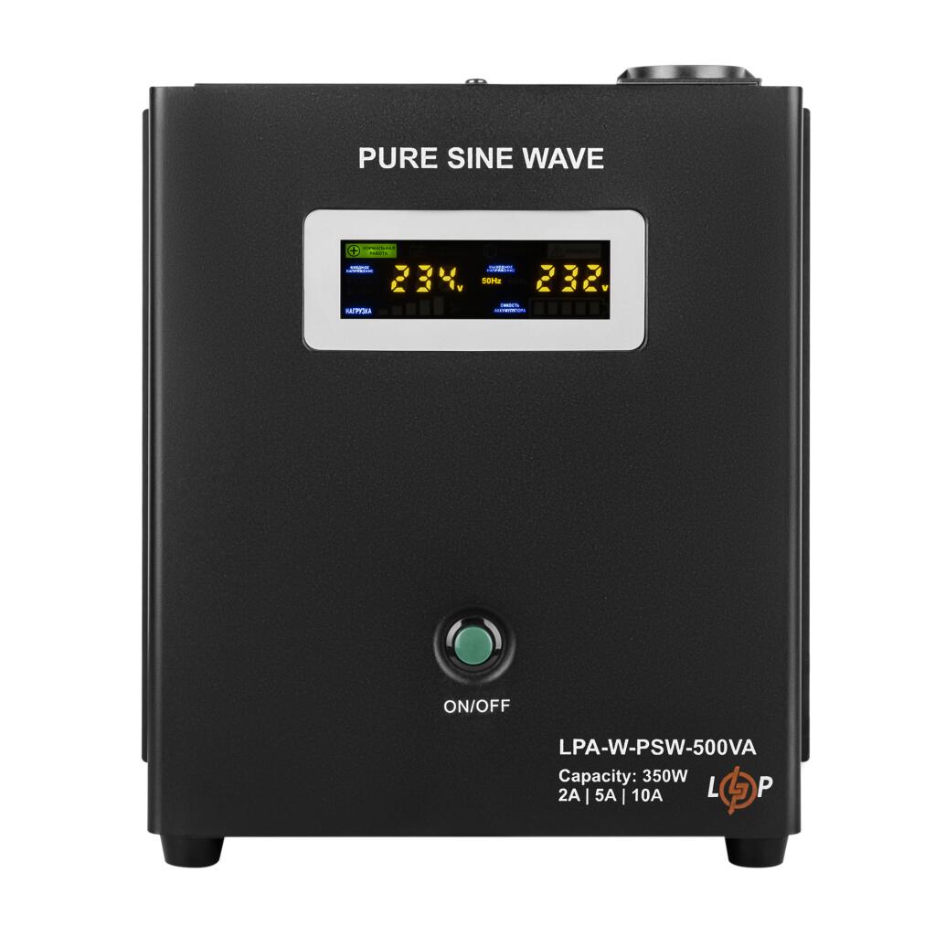 Комплект резервного живлення для котла LogicPower ДБЖ + мультигелева батарея (UPS 500+ АКБ MG 1800W) - Зображення 3