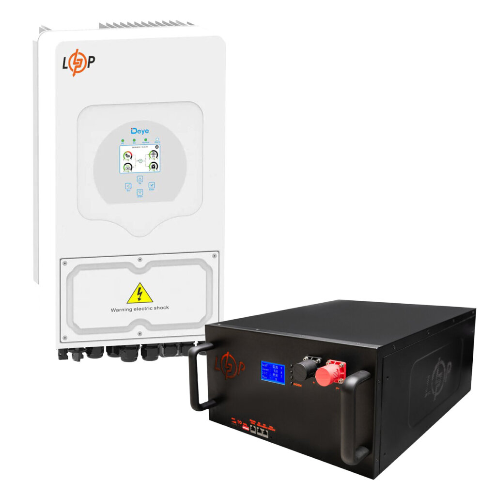 Комплект резервного питания LogicPower 6000W + литиевая (LiFePO4) батарея 11776Wh - Изображение 1
