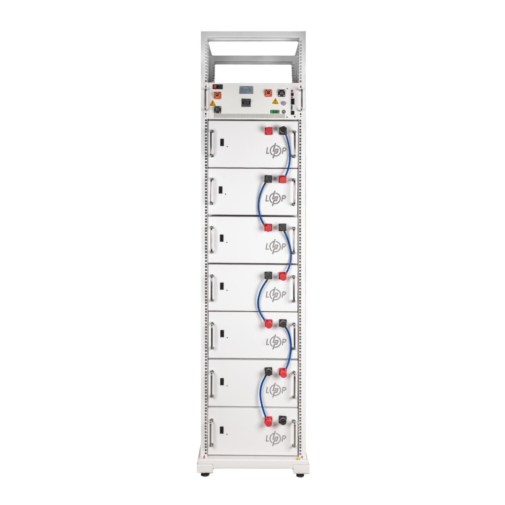 Акумулятор LP LiFePO4 Battery HVM 358,4V 280Ah (100352 Wh) BMS 125А AB Lrack white - Изображение 1