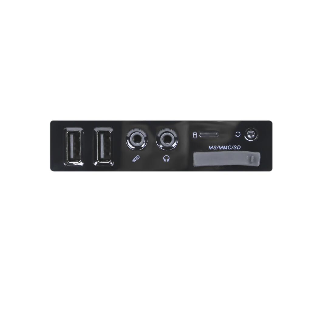 Комп'ютерний корпус LP S607 BK 400W Slim 2хUSB 2.0 - Зображення 5