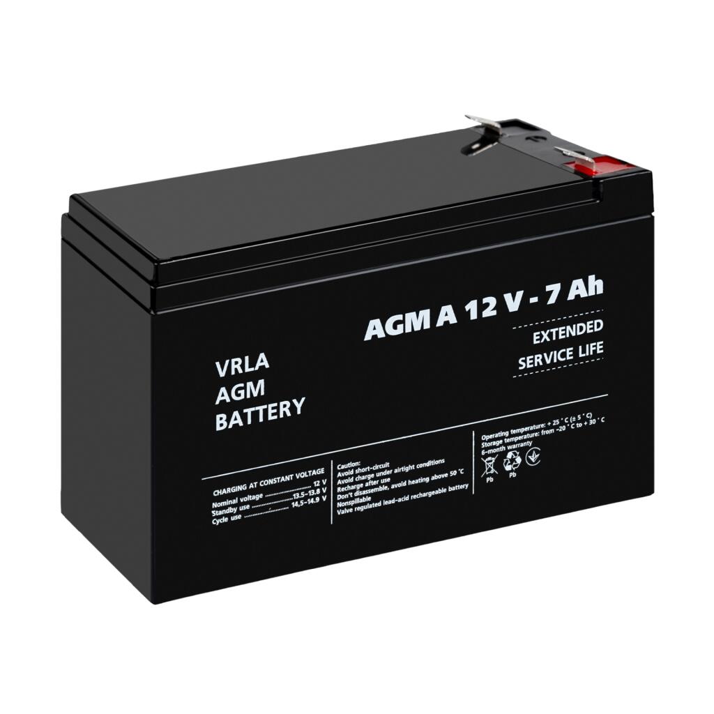 Акумулятор для сигналізації AGM А 12V - 7 Ah - Зображення 4