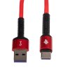 Кабель (шнур) LP USB 3.0 to USB Type-C 5A с быстрой зарядкой (QC) 1м LS63C-5A - Изображение 1