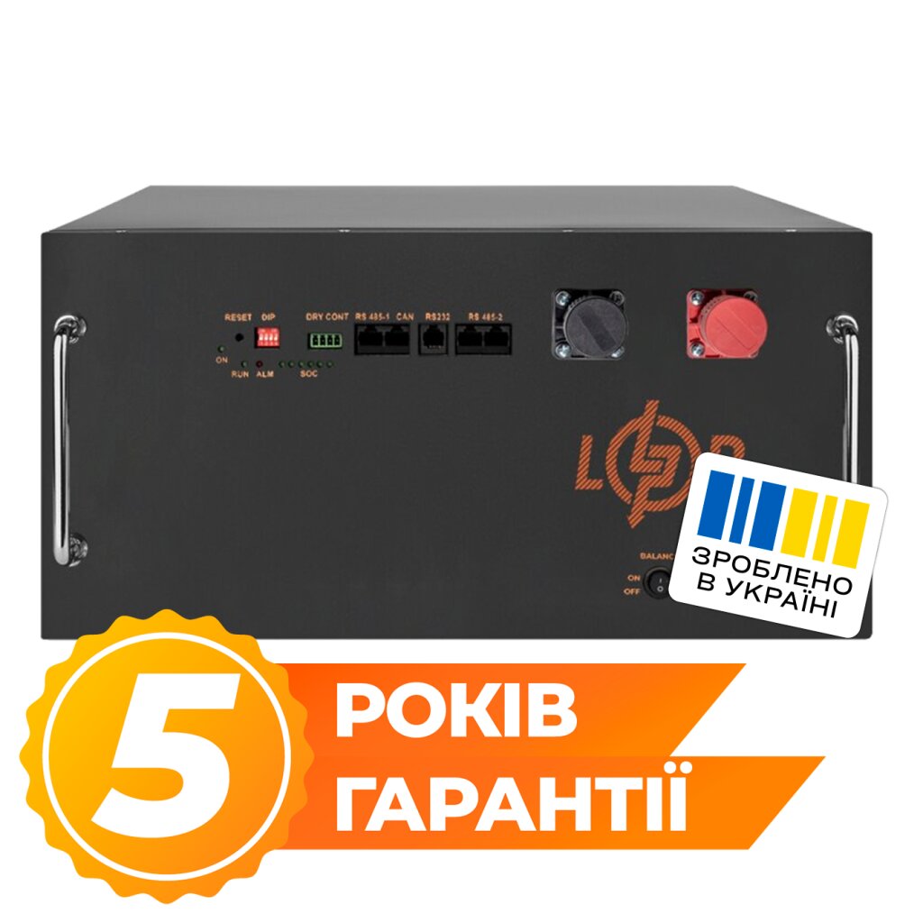 Блок высоковольтной батареи LP LiFePO4 Battery HVM 51.2V 280 Ah (14336 Втч) AB rack black - Изображение 1