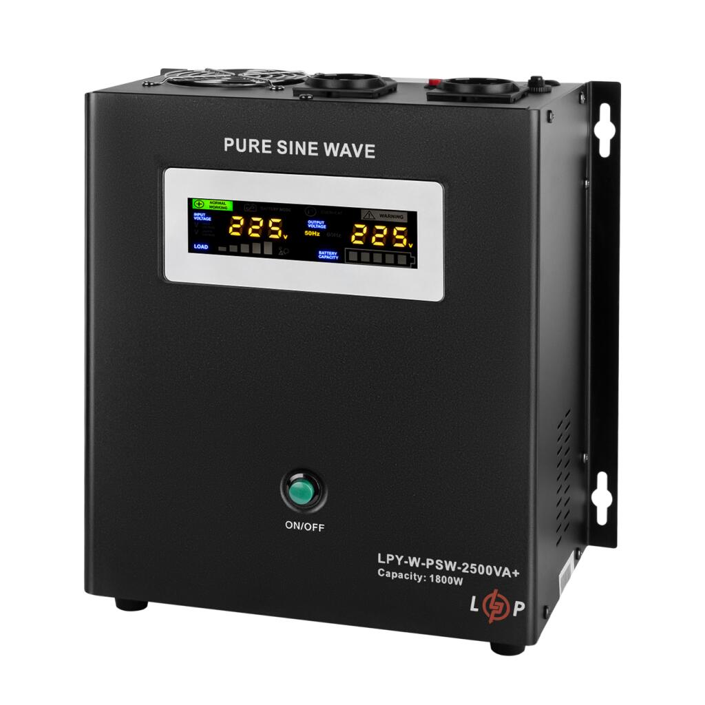 ИБП с правильной синусоидой 24V LPY-W-PSW-2500VA+(1800Вт)10A/20A - Изображение 2