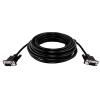Кабель VGA-10.0BK 10 м черный (с двумя ферритовыми кольцами) - Изображение 1