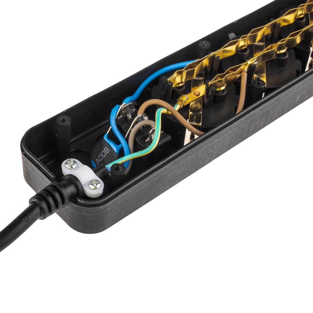 Сетевой фильтр LP-X6 3 м Black - Изображение 5