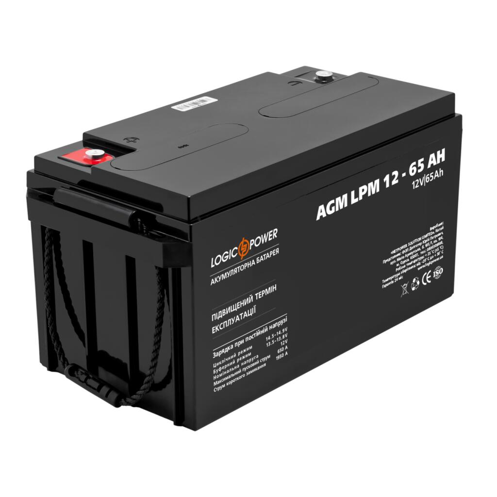 Аккумулятор AGM LPM 12V - 65 Ah - Изображение 6