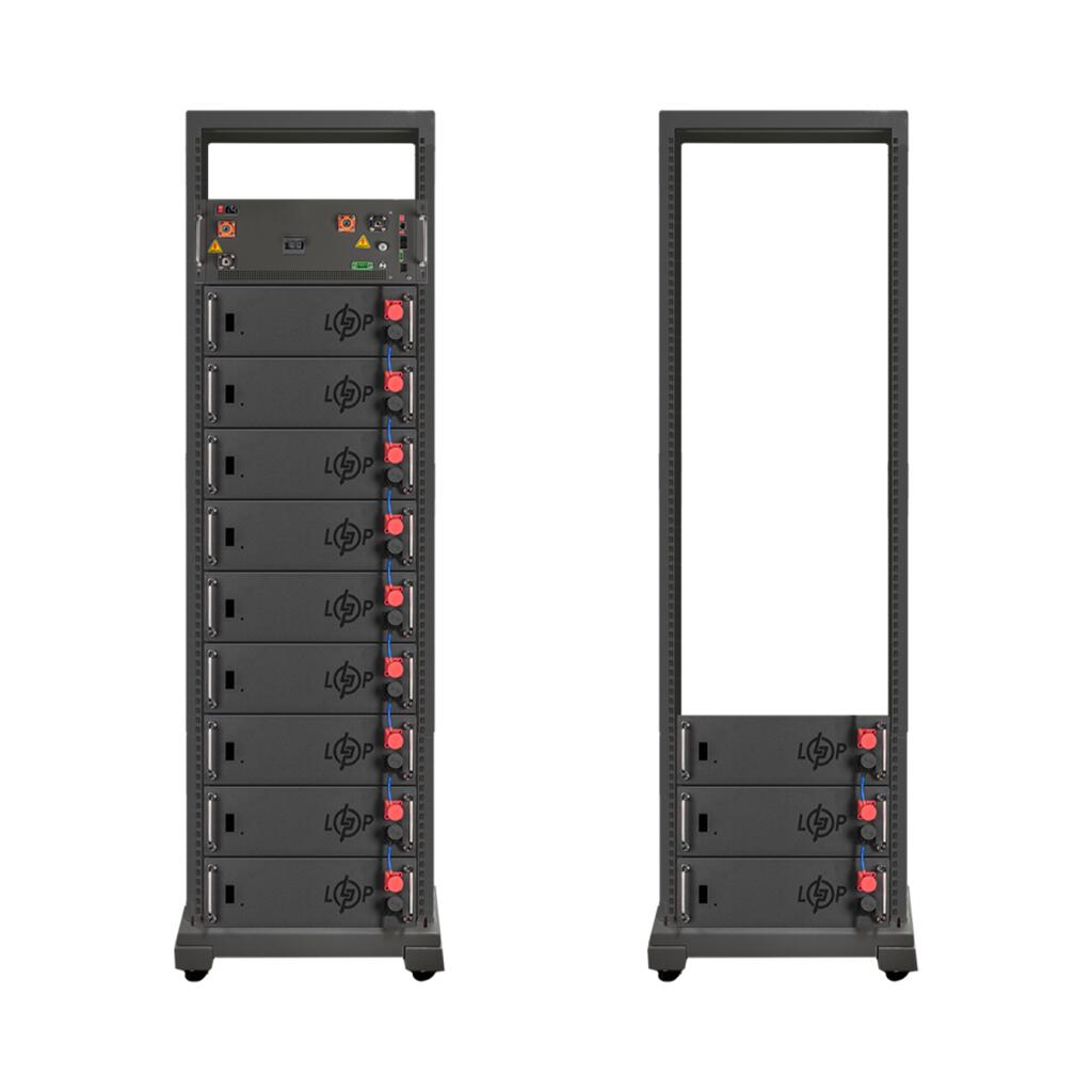 Высоковольтный аккумулятор LP LiFePO4 Battery HVM 614,4V 100Ah (61440 Wh) BMS 160А P AB Lrack black - Изображение 2