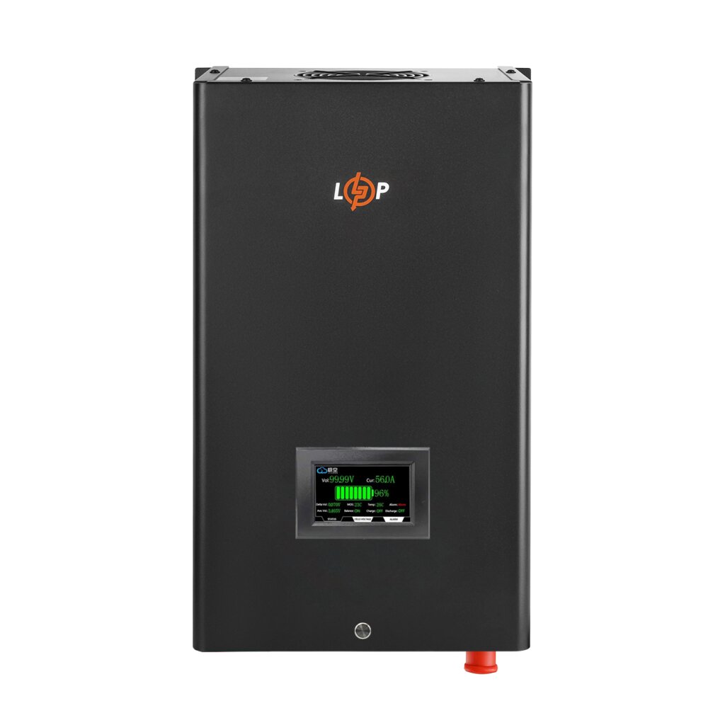 Акумулятор LP LiFePO4 12,8V - 304 Ah (3891Wh) (BMS 200A/200А) метал LCD Smart BT - Изображение 1