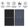 Солнечная панель двухсторонняя монокристаллическая LP Longi Solar Half-Cell 580W (30 профиль, TOPCon N-type Bi-facial) - Изображение 2