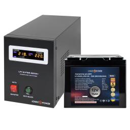 Комплект резервного питания для котла ИБП + литиевая (LiFePO4) батарея (UPS B800 + АКБ LiFePO4 960W)