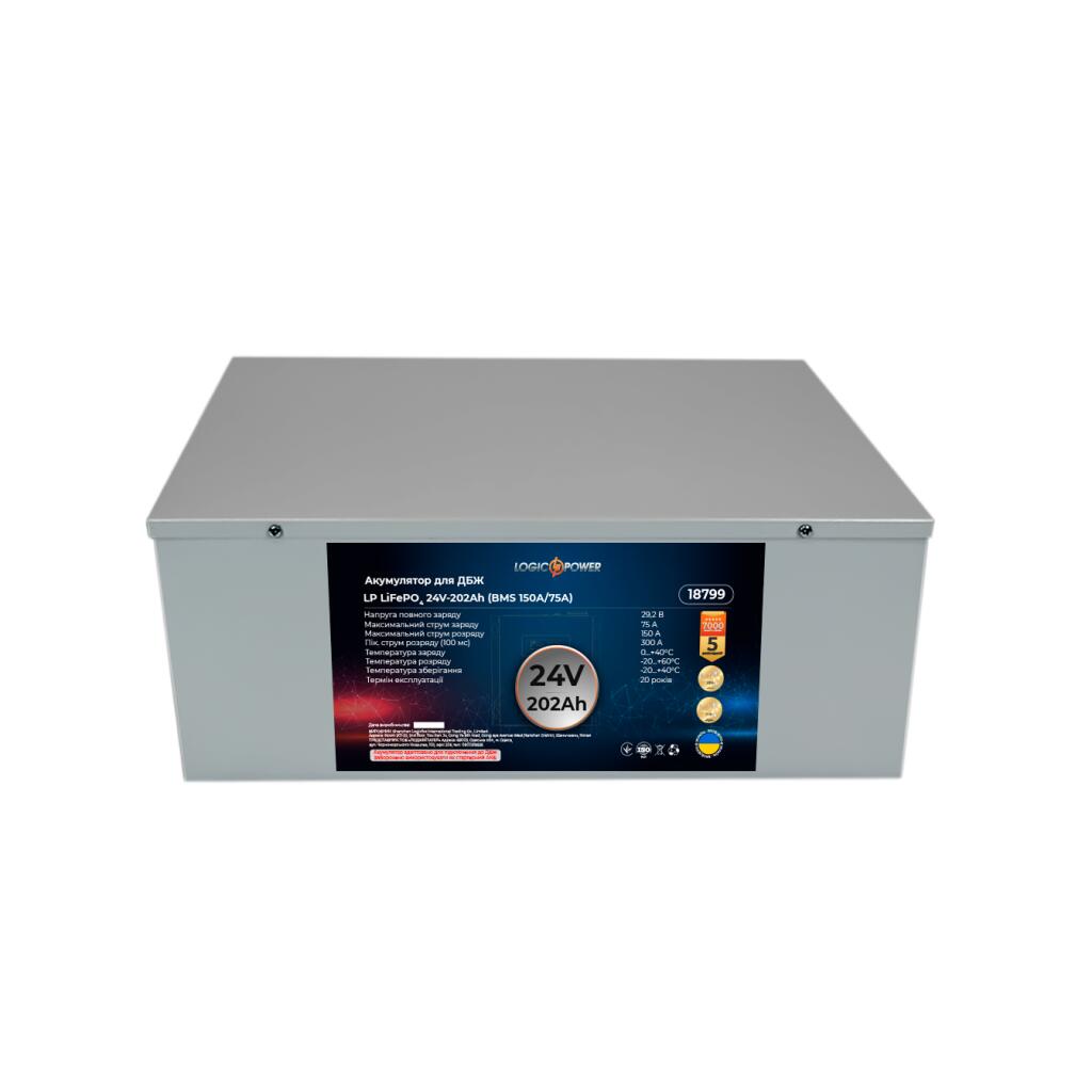 Аккумулятор LP LiFePO4 для ИБП LP LiFePO4 24V (25,6V) - 202 Ah (5171Wh) (BMS 150A/75А) - Изображение 4