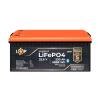 Акумулятор LP LiFePO4 25,6V - 230 Ah (5888Wh) (BMS 200A/100А) пластик Smart BT - Зображення 2